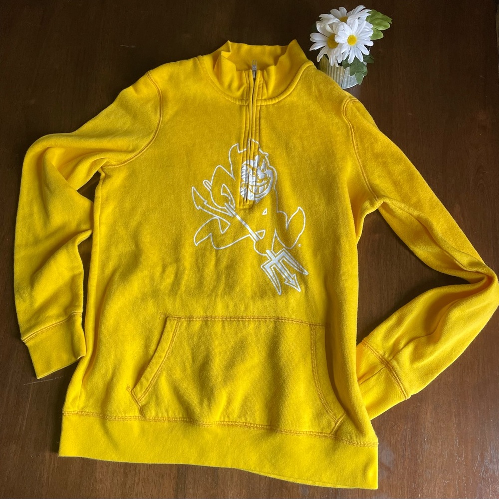 Victorias Secret PINK  ASU Arizona State University Pullover Sweatshirt Medium